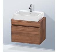 Duravit DuraStyle vasque match0 DS530107979 70 x 47,8 cm, noyer naturel, pour console, coulissant 2000
