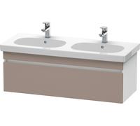 Duravit DuraStyle meuble sous-lavabo mural 6386, 1 tiroir, 1150mm, pour D-Code, DS638604318, Couleur: Basalte Matt / Blanc Matt