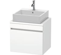 Duravit DuraStyle vasque DS530001818 60 x 47,8 cm, blanc mat, pour console, 2000 coulissant