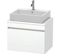 Duravit DuraStyle vasque DS530101818 70 x 47,8 cm, blanc mat, pour console, 2000 coulissant
