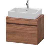 Duravit DuraStyle vasque match0 DS530107979 70 x 47,8 cm, noyer naturel, pour console, coulissant 2000