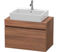 Duravit DuraStyle vasque match0 DS530207979 80 x 47,8 cm, noyer naturel, pour console, coulissant 2000