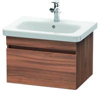 Duravit DuraStyle meuble sous-lavabo suspendu 6380, 1 tiroir, 580mm, pour DuraStyle, DS638007979, Couleur: Décor noyer naturel