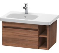 Duravit Meuble sous-lavabo DuraStyle DS639407979 73×44,8×39,8cm 1 tiroir vasque à gauche Noyer