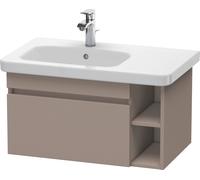 Duravit DuraStyle Duravit DS639404343 Basalt Matt , 73x44.8x39.8cm, vasque à gauche