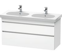 Duravit DuraStyle vasque DS648601818 115 x 45,3 cm, blanc mat, 2 tiroirs, suspendu
