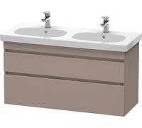 Duravit DuraStyle meuble sous-lavabo suspendu 6486, 2 tiroirs, 1200mm, pour D-Code, DS648604343, Couleur: Décor basalte mat