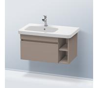 Duravit DuraStyle Duravit DS639404343 Basalt Matt , 73x44.8x39.8cm, vasque à gauche