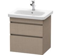 Duravit DuraStyle vasque DS648007575 58 x 44,8 cm, lin, 2 tiroirs, suspendu