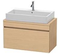 Duravit DuraStyle vasque match0 DS530303030 90 x 47,8 cm, chêne naturel, pour console, coulissant 2000