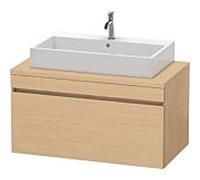 Duravit DuraStyle vasque match0 DS531403030 100 x 54,8 cm, chêne naturel, pour console, coulissant 2000