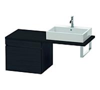 Duravit DuraStyle vasque match0 DS533301616 60 x 54,8 cm, chêne noir, pour console, coulissant 2000