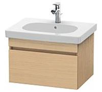 Duravit DuraStyle meuble sous-vasque DS6383033030 60 x 45,3 cm, Eiche natur , 2000 coulissant, suspendu