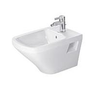 Duravit DuraStyle paroi Bidet 22821500001 blanc, Wondergliss, avec trop - plein, 1 trou de coulée
