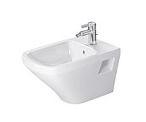 Duravit DuraStyle mur Bidet 22821500001 blanc, wondergliss, avec trop-plein, trou pour robinet 2000
