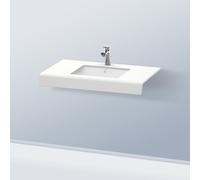 console de lavabo Duravit DuraStyle DS828C01818 55x80x10cm, découpe 2000 blanc mat