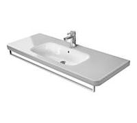 Duravit DuraStyle porte-serviettes 0031081000 chrome, 1129 mm, tube carré 14 mm, pour lavabo 232012
