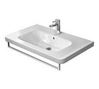 Duravit DuraStyle porte-serviettes 0031061000, chromé 739mm, tube carré 14 mm, pour lavabo DuraStyle