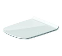 SiÃšge de WC Duravit DuraStyle avec charniÃšres SoftClose en acier inoxydable, version allongÃ©e, amovible - 0060590000