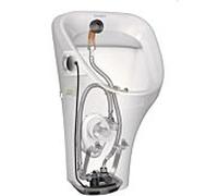 Duravit DuraStyle urinal 2804312093 pour connexion batterie, blanc, avec HygieneGlaze