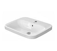 Duravit DuraStyle bassin encastré 03745600001 56 x 45,5 cm, blanc, Wondergliss, l' installation ci - dessus à partir de