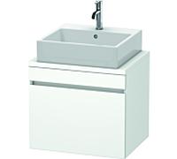 Duravit DuraStyle vasque DS530001818 60 x 47,8 cm, blanc mat, pour console, 2000 coulissant