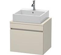Duravit DuraStyle vasque DS530009191 60 x 47,8 cm, taupe, pour console, 2000 coulissant