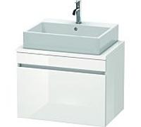 Duravit Vasque DuraStyle DS530102222 70 x 47,8 cm blanc brillant pour console 2000 coulissant