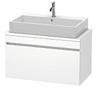 Duravit DuraStyle vasque DS530301818 90 x 47,8 cm, blanc mat, pour console, 2000 coulissant
