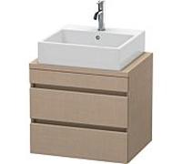 Duravit DuraStyle vasque DS530507575 60 x 47,8 cm, lin, pour console, 2 tiroirs