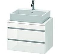 Duravit DuraStyle vasque DS530603535 70 x 47,8 cm, chêne terra, pour console, 2 tiroirs