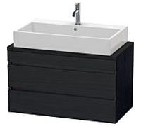 Duravit DuraStyle vasque DS530801616 90 x 47,8 cm, chêne noir, pour console, 2 tiroirs
