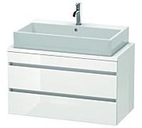 Duravit DuraStyle vasque DS530803535 90 x 47,8 cm, chêne terra, pour console, 2 tiroirs