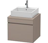Duravit DuraStyle vasque DS531004343 60 x 54,8 cm, basalte mat, pour console, coulissant 2000