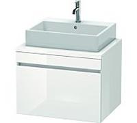 Duravit DuraStyle vasque DS531102222 70 x 54,8 cm, blanc brillant, pour console, 2000 coulissant