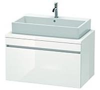 Duravit DuraStyle vasque DS531302218 90 x 54,8 cm, blanc brillant / blanc mat, pour console, coulissant 2000