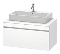 Duravit Vasque DuraStyle DS531401818 100 x 54,8 cm blanc mat pour console 2000 coulissant
