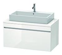 Duravit DuraStyle vasque DS531402222 100 x 54,8 cm, blanc brillant, pour console, 2000 coulissant
