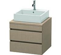Duravit DuraStyle vasque DS531507575 60 x 54,8 cm, lin, pour console, 2 tiroirs