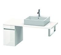 Duravit DuraStyle vasque DS533004918 30 x 54,8 cm, graphite mat / blanc mat, pour console, coulissant 2000
