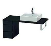 Duravit DuraStyle vasque DS533501616 30 x 54,8 cm, chêne noir, pour console, 2 tiroirs
