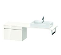 Duravit DuraStyle vasque DS534302222 70 x 47,8 cm, blanc brillant, pour console, 2000 coulissant