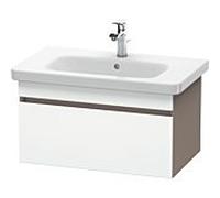 Duravit DuraStyle vasque DS638101843 73 x 44,8 cm, blanc mat / basalte mat, 2000 , suspendu
