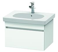Duravit DuraStyle vasque DS638301818 60 x 45,3 cm, blanc mat, 2000 coulissant, suspendu