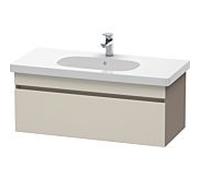 Duravit DuraStyle vasque DS638509143 100 x 45,3 cm, taupe / basalte mat, 2000 , suspendu