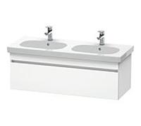 Duravit DuraStyle vasque DS638601818 115 x 45,3 cm, blanc mat, 2000 coulissant, suspendu