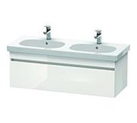 Duravit DuraStyle vasque DS638601843 115 x 45,3 cm, blanc mat / basalte mat, 2000 , suspendu