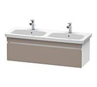 Duravit DuraStyle vasque DS639804318 123x44,8x39,8cm, 2000 , vasque gauche / droite, basalte mat / blanc mat