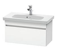 Duravit DuraStyle vasque DS639901818 73 x 36,8 cm, blanc mat, 2000 coulissant