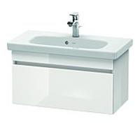 Duravit DuraStyle vasque DS639901843 73 x 36,8 cm, blanc mat / basalte mat, coulissant 2000
